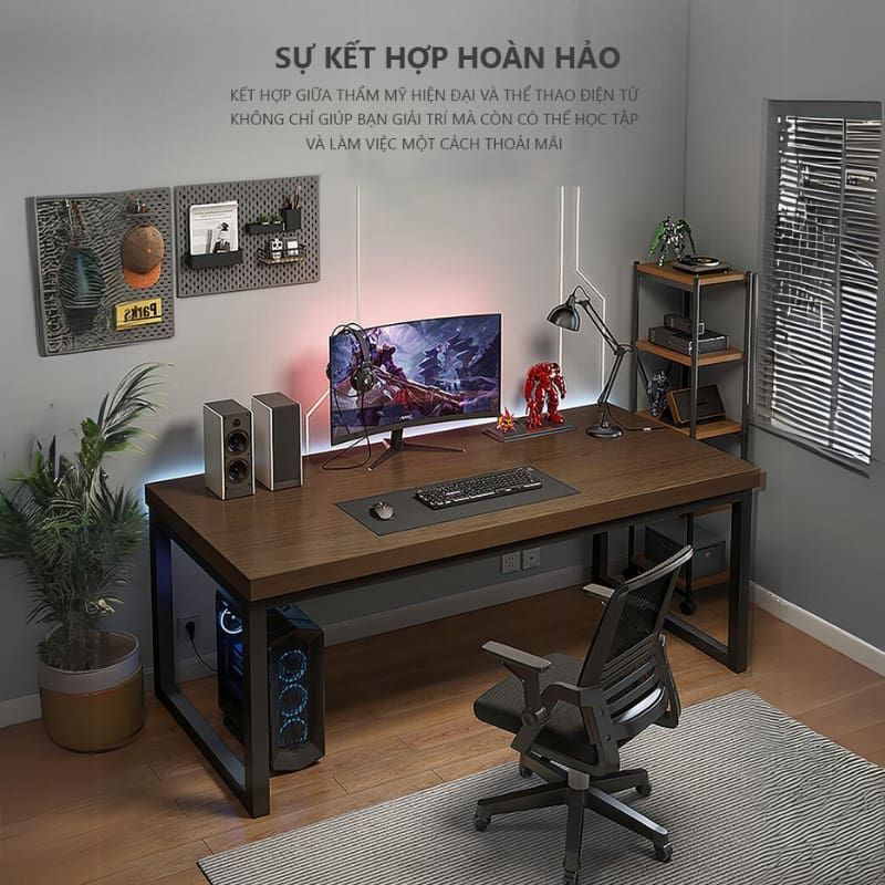 Bàn Gaming Chân Chữ U GM66