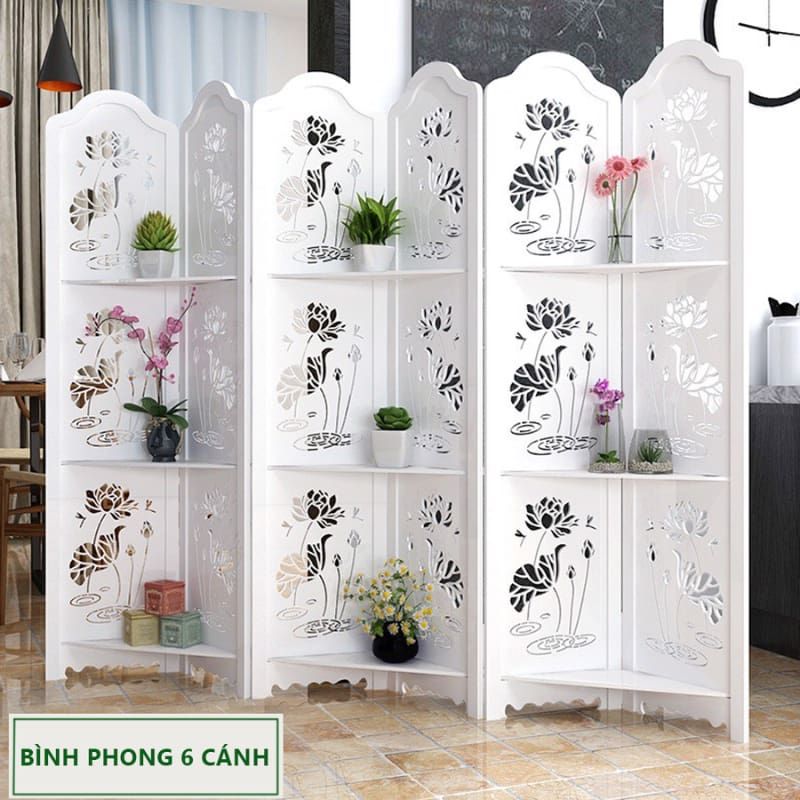 Bình phong hoa sen IG478