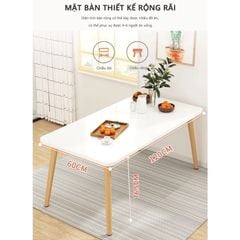 Bàn ăn phong cách Bắc Âu GP181