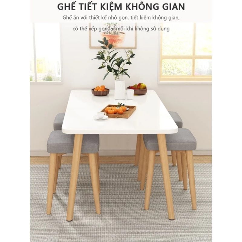 Bàn ăn phong cách Bắc Âu GP181