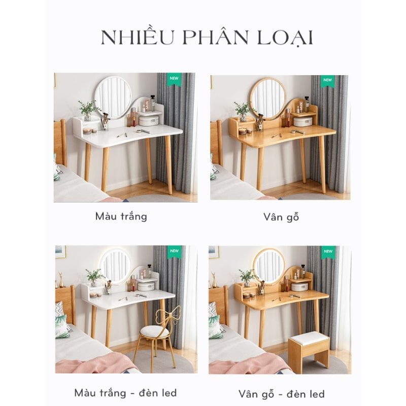 Bàn Trang Điểm Phong Cách Nhật Bản GP196