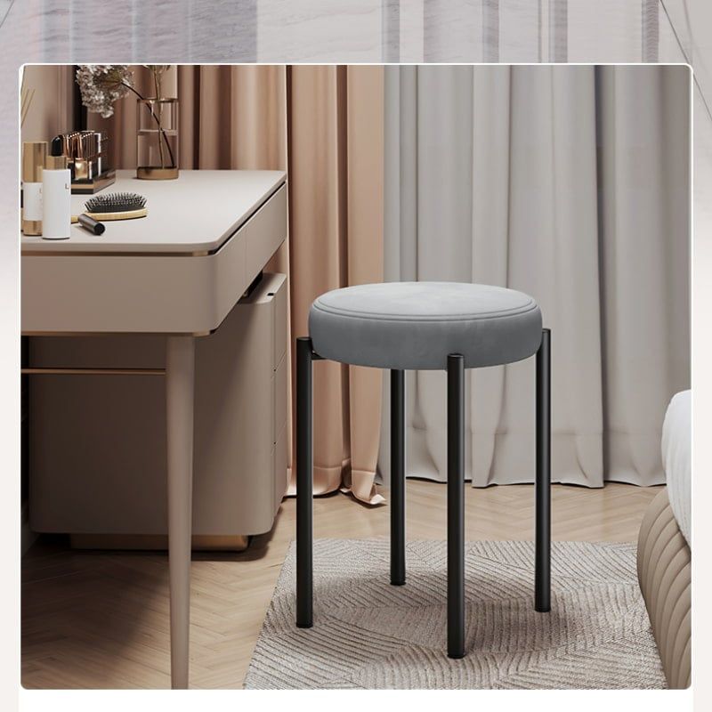 Ghế đôn tròn chân sắt GM78