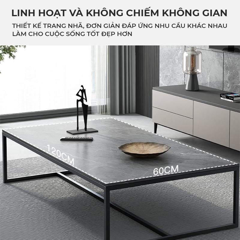 Bàn trà sofa vân đá sang trọng GM150