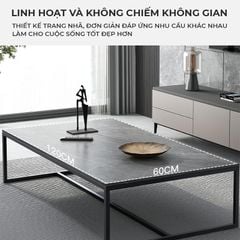Bàn trà sofa vân đá sang trọng GM150