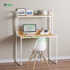 Bàn làm việc tích hợp giá sách hiện đại, gọn nhẹ - GM26