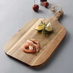 Thớt gỗ sang trọng decor đồ ăn - PG23