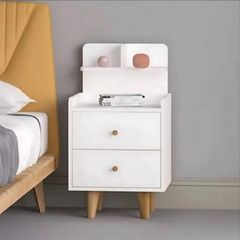 Kệ đầu giường 2 ngăn kéo kèm kệ nhỏ chia ngăn - GP172