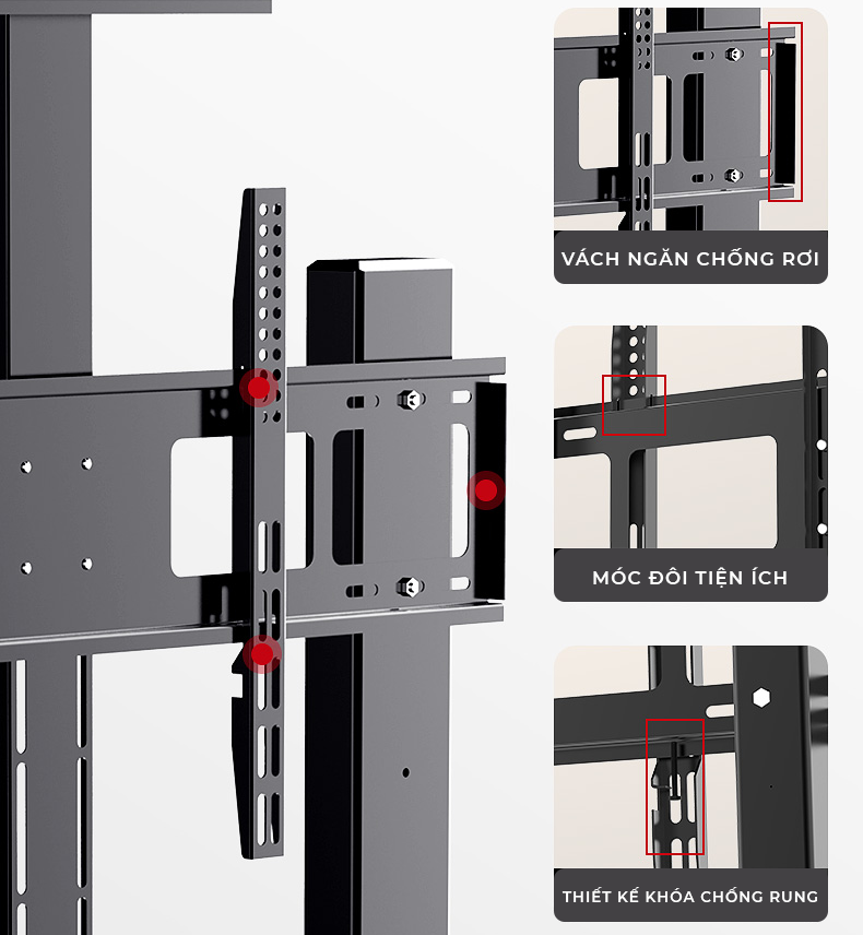 Giá treo ti vi di động GM172