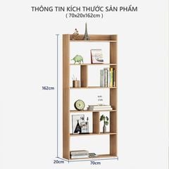 Kệ sách trang trí 6 tầng chia ngăn - GP215