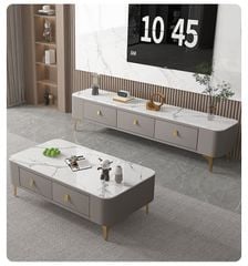 Kệ TV vân đá đa năng tối giản GM168B