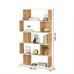 Kệ sách đứng 5 tầng chia ngăn đối xứng - GP234