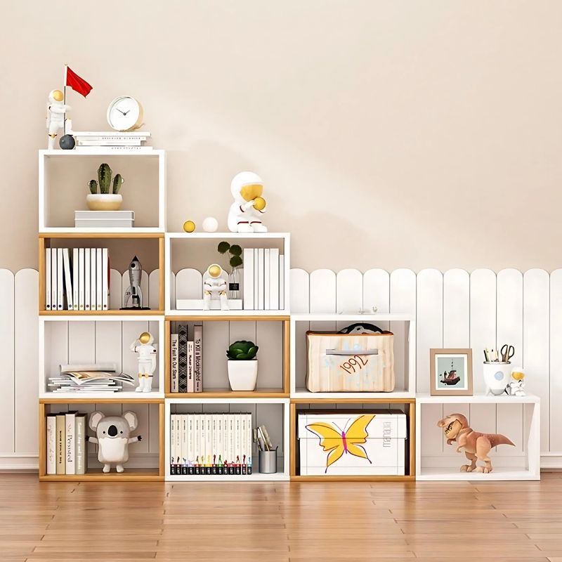 Kệ sách trang trí một ngăn hình chữ nhật tối giản - GP252