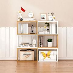 Kệ sách trang trí một ngăn hình chữ nhật tối giản - GP252