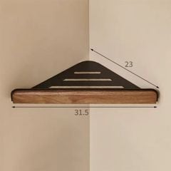 Kệ dán góc tường nhà tắm hình tam giác - GM183
