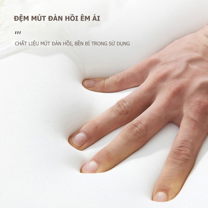 Giường ngủ bọc nệm cao cấp, hiện đại - GP240