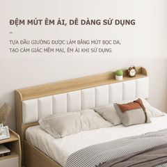 Giường ngủ bọc nệm cao cấp, hiện đại - GP240