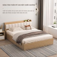 Giường ngủ bọc nệm cao cấp, hiện đại - GP240