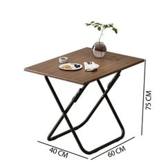 Bàn ăn gấp gọn khung sắt - GM99