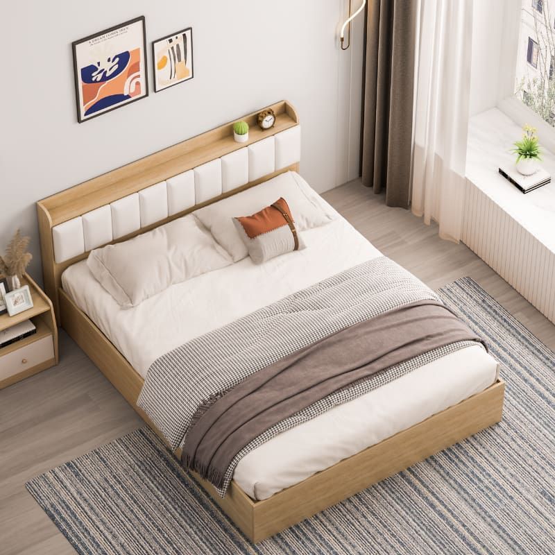 Giường ngủ bọc nệm cao cấp, hiện đại - GP240