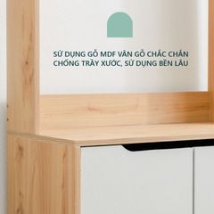 Kệ treo quần áo kết hợp tủ đồ đa năng hiện đại - GP254