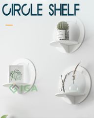 Kệ treo tường gỗ nhựa - IG389