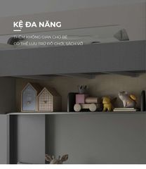 Giường tầng trẻ em, thông minh, hiện đại - GP359