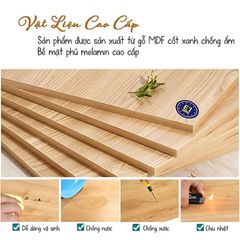 Tủ giày gỗ Gogi 3 ngăn 6 tầng cánh mở - GP146