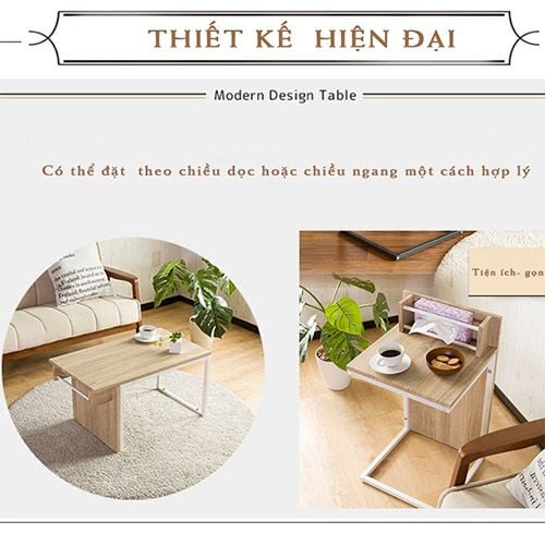 Bàn chữ U đa năng với 2 cách sử dụng thông minh - GM14