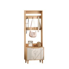 Kệ treo quần áo kết hợp tủ đồ đa năng hiện đại - GP254