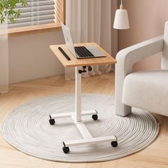 Bàn làm việc nâng hạ có chân bánh xe - GM105