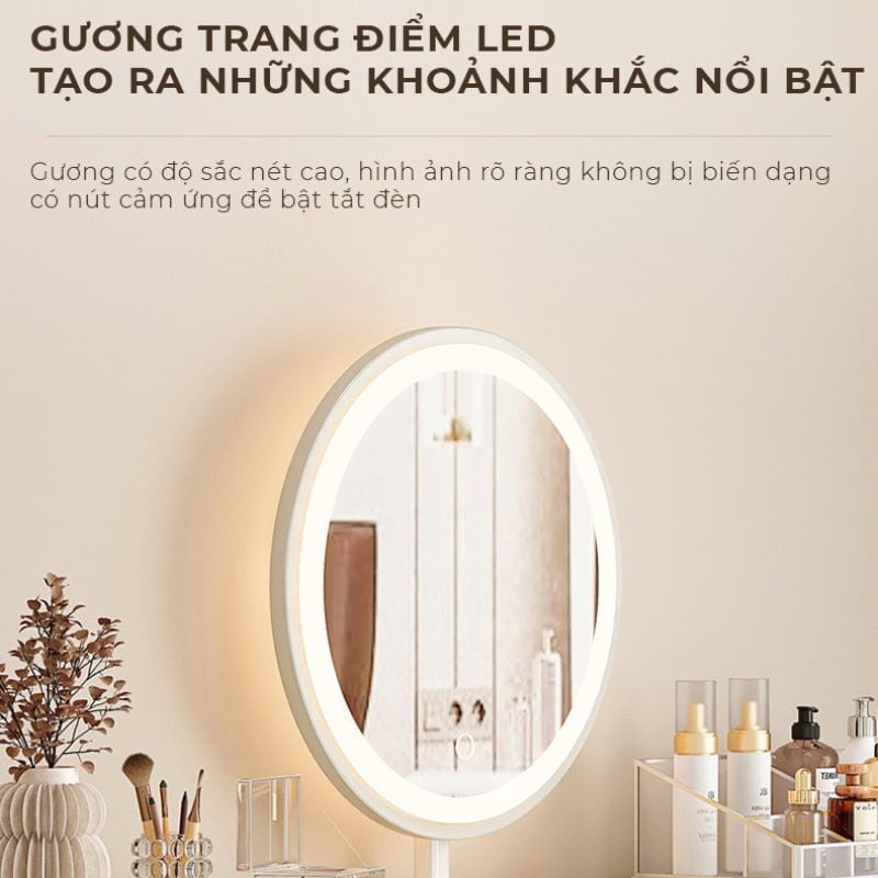 Bàn trang điểm phòng ngủ sang trọng, cao cấp - GM175