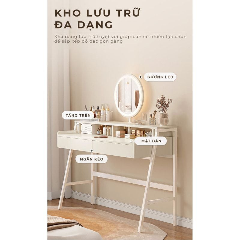 Bàn trang điểm phòng ngủ sang trọng, cao cấp - GM175