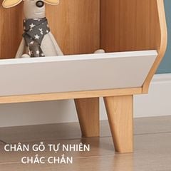 Kệ sách cho bé thiết kế 3 tầng dạng thùng đựng - GP274