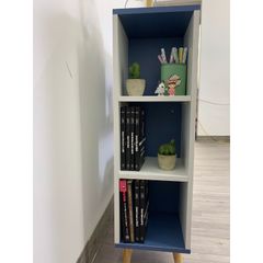 Tủ Sách QuaDa Kết Hợp 2 Ngăn Tủ và 2 Ngăn Kệ - GP124