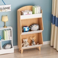 Kệ sách cho bé thiết kế 3 tầng dạng thùng đựng - GP274