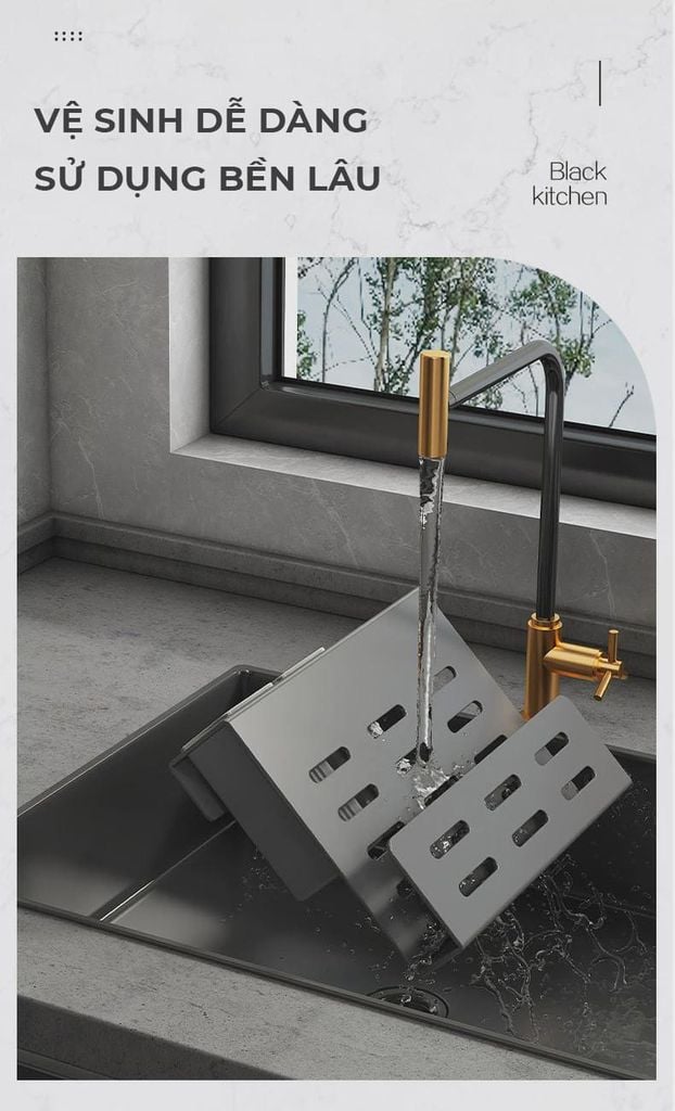 Giá để dụng cụ nhà bếp hiện đại đa năng - GM204