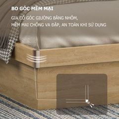 Giường Ngủ Thông Minh Nâng Hạ Có Ngăn Kéo, Kệ Sách - GP235