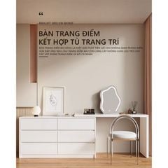 Bàn làm việc kết hợp bàn trang điểm kèm tủ đa năng - GP305