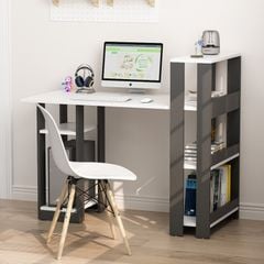 Bàn làm việc có kệ sách và kệ máy tính - GP09