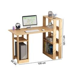 Bàn làm việc có kệ sách và kệ máy tính - GP09