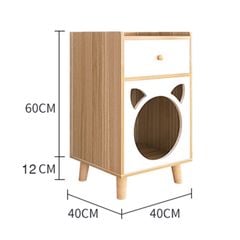 Tab Đầu Giường Kết Hợp Cat Box Có Chân đa năng - GP195