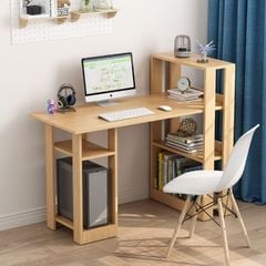 Bàn làm việc có kệ sách và kệ máy tính - GP09