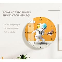 Đồng hồ treo tường hình in UV dáng tròn hiện đại - GD.02