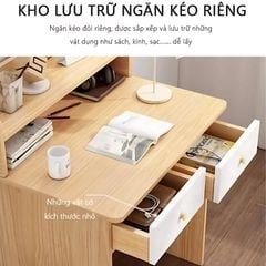 Bàn làm việc có ngăn kéo kết hợp bàn trang điểm - GP178