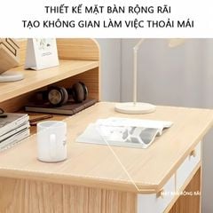 Bàn làm việc có ngăn kéo kết hợp bàn trang điểm - GP178