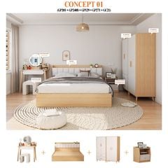 Combo phòng ngủ CONCEPT.01