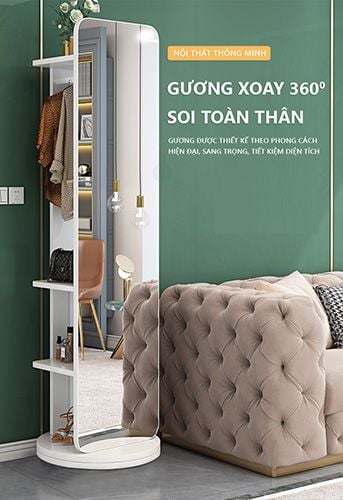 Gương soi toàn thân Xoay 360 GP285