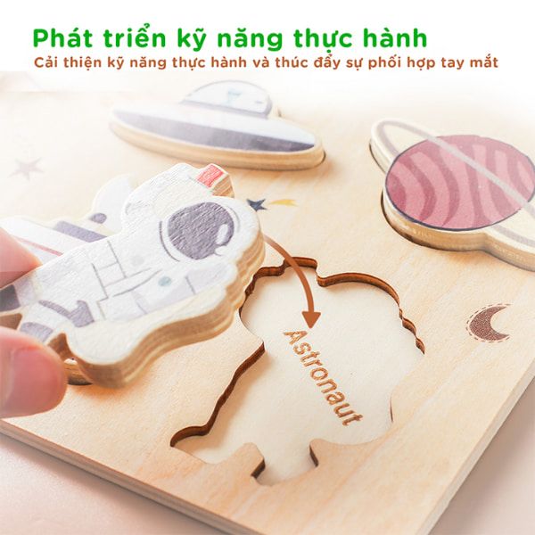 Bảng đồ chơi khám phá vũ trụ thông minh cho bé TOY06