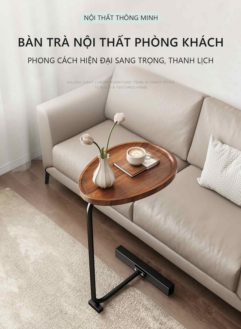 Bàn trà gỗ mini phong cách hiện đại và thanh lịch - GM81