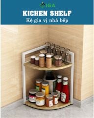 Kệ gia vị góc tường - GM49